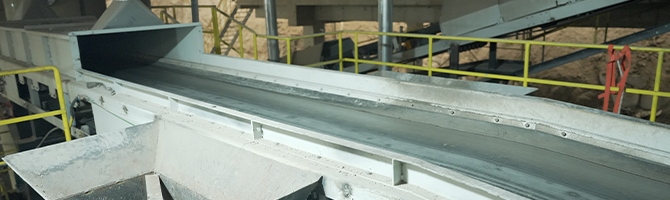 Density differential water flotation