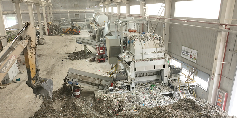 Senge Environmental industrial waste shredding and sorting project - Senge-3