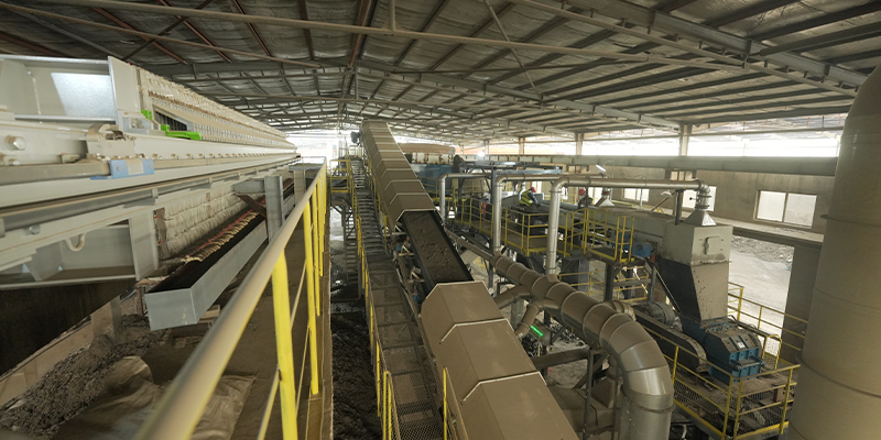 Liaoning Household Waste Incineration Plant IBA Comprehensive Utilization Project Site Photo 3