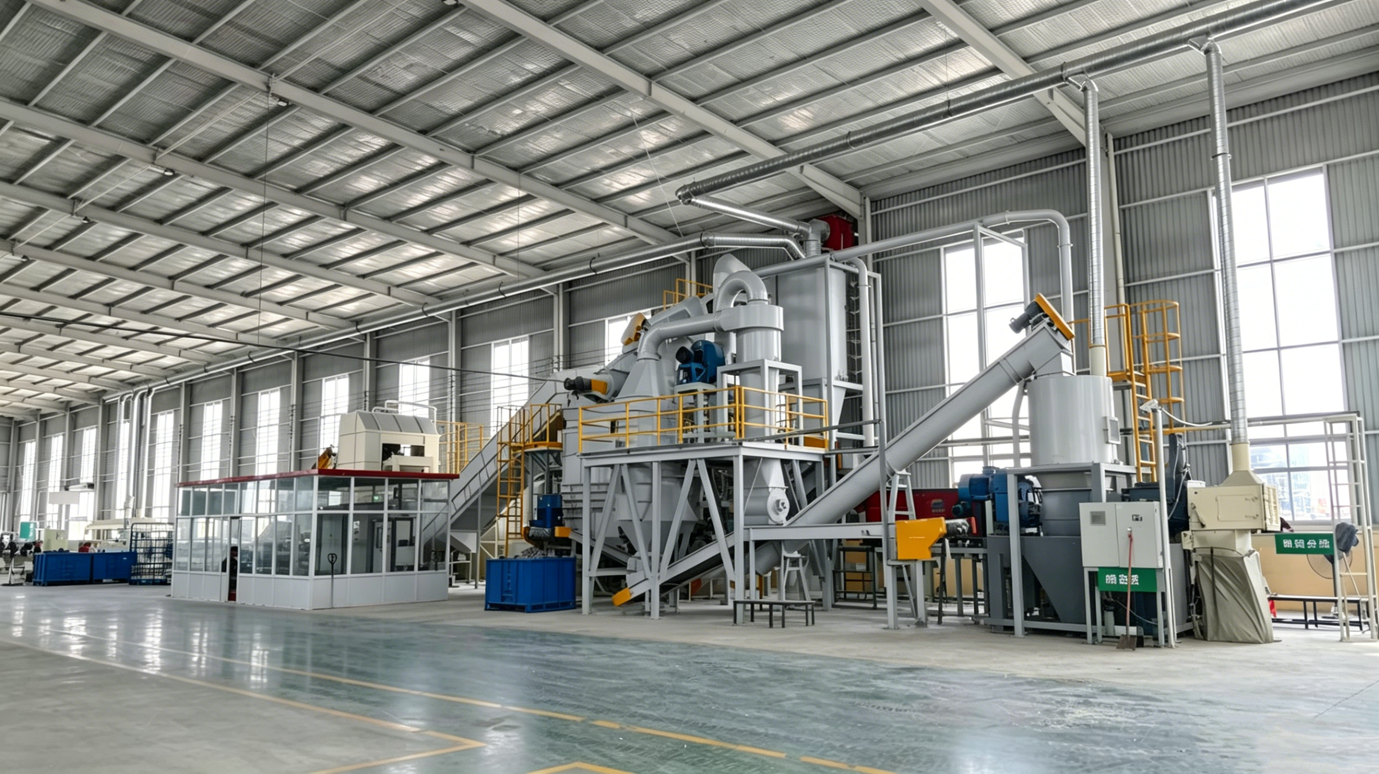 Small appliance and e-waste processing line