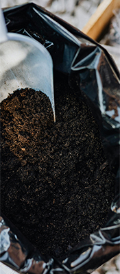 Solid organic fertilizer and soil conditioners