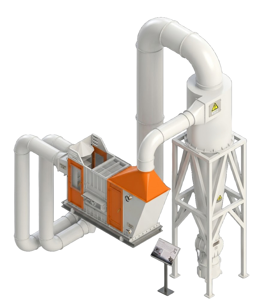 Light Material Separator